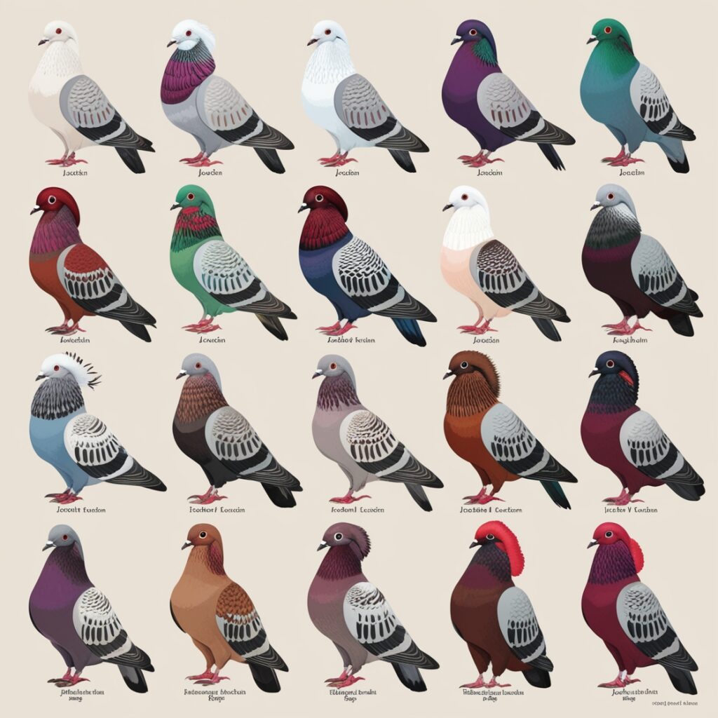 Types of Pet Pigeon