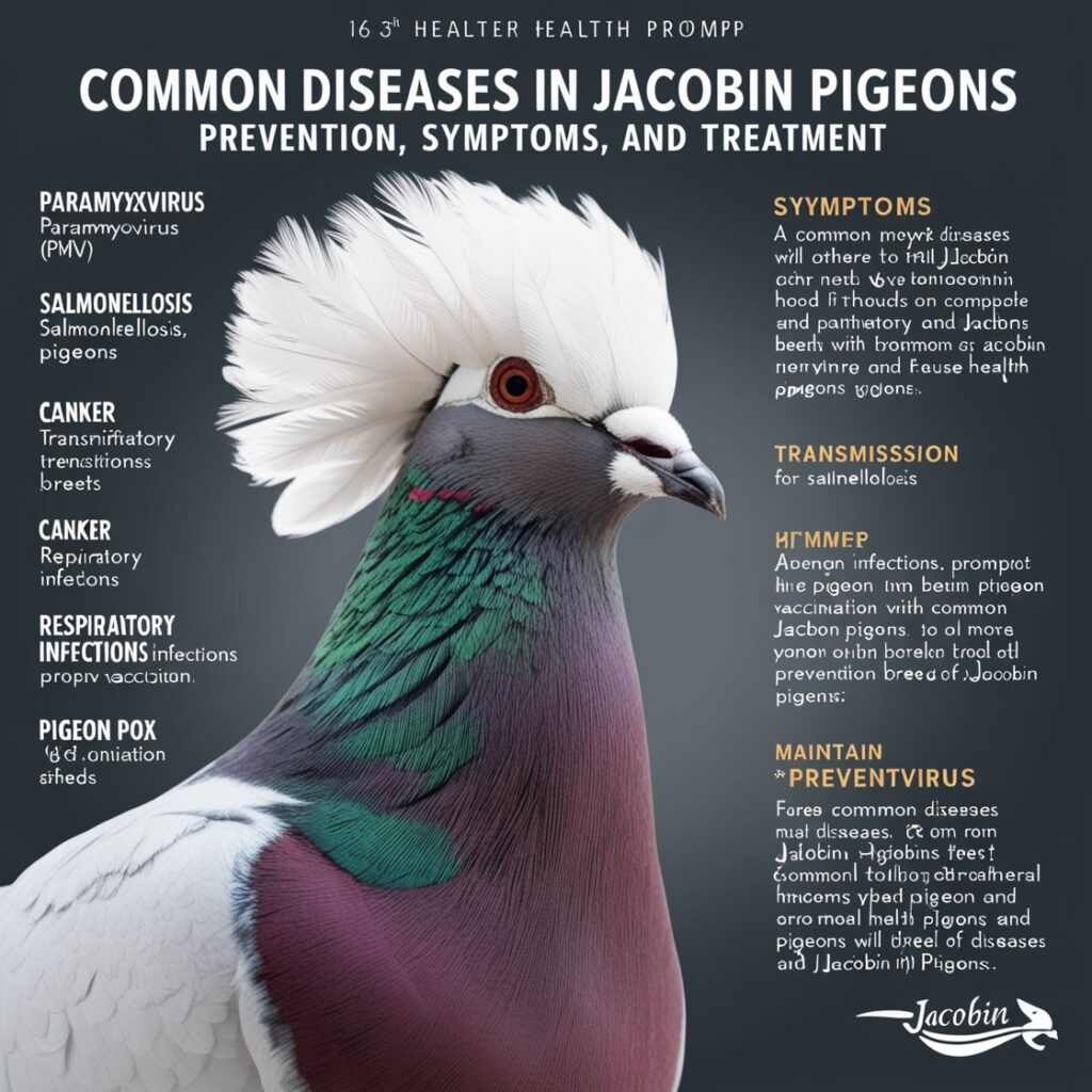 Common Diseases in Jacobin Pigeons