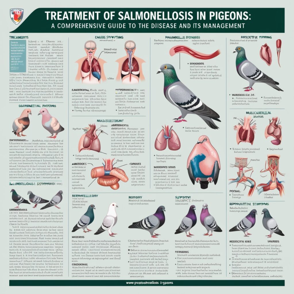 Treatment of Salmonellosis in Pigeons