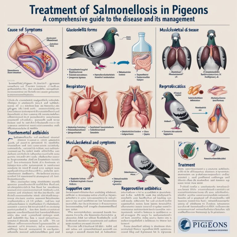 Treatment of Salmonellosis in Pigeons